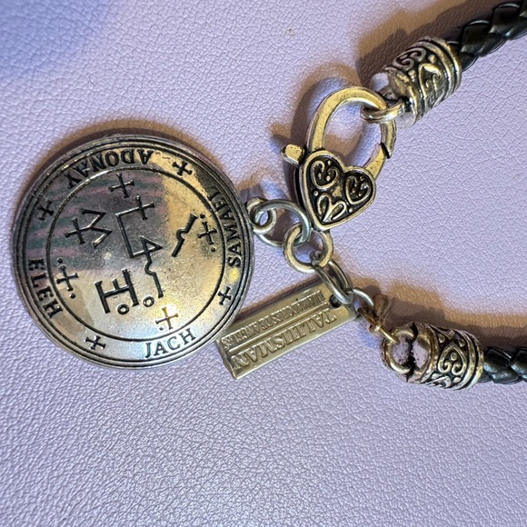 Braided Bracelet stainless steel 
Color: Silver and Black - Picture 3 of 3